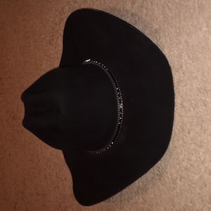 Justin By Milano Hats Wool Black Cowboy 